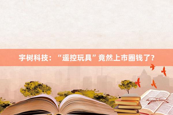 宇树科技：“遥控玩具”竟然上市圈钱了？